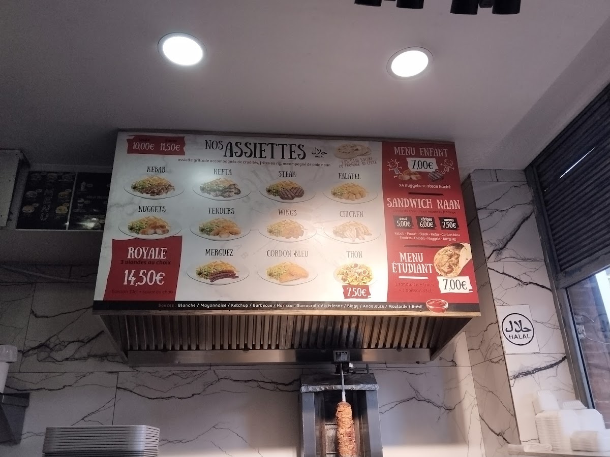Menu The Golden Sun-1