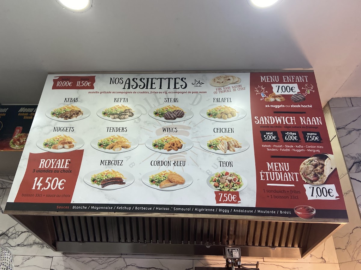 Menu The Golden Sun-2