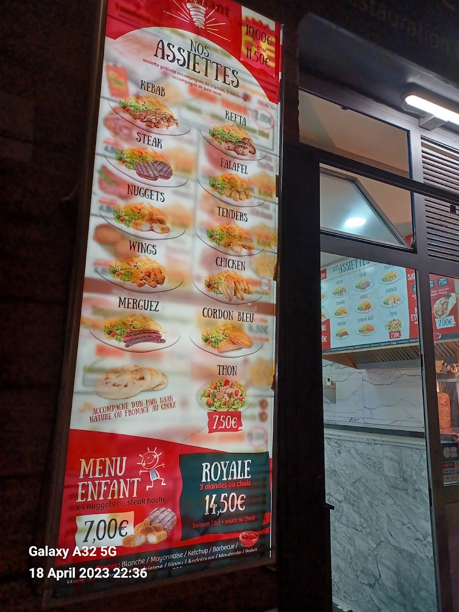 Menu The Golden Sun-3