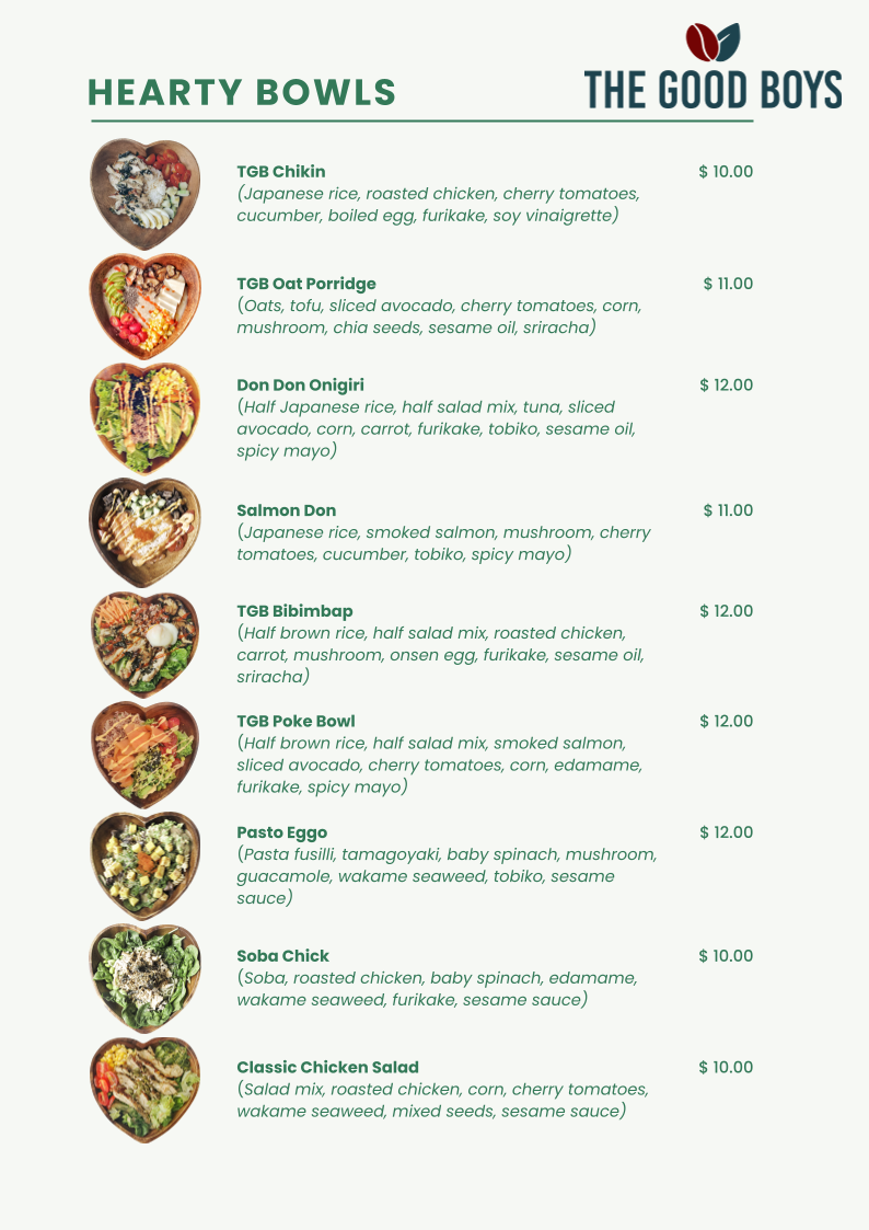 Menu The Good Boys @ Tai Seng-5