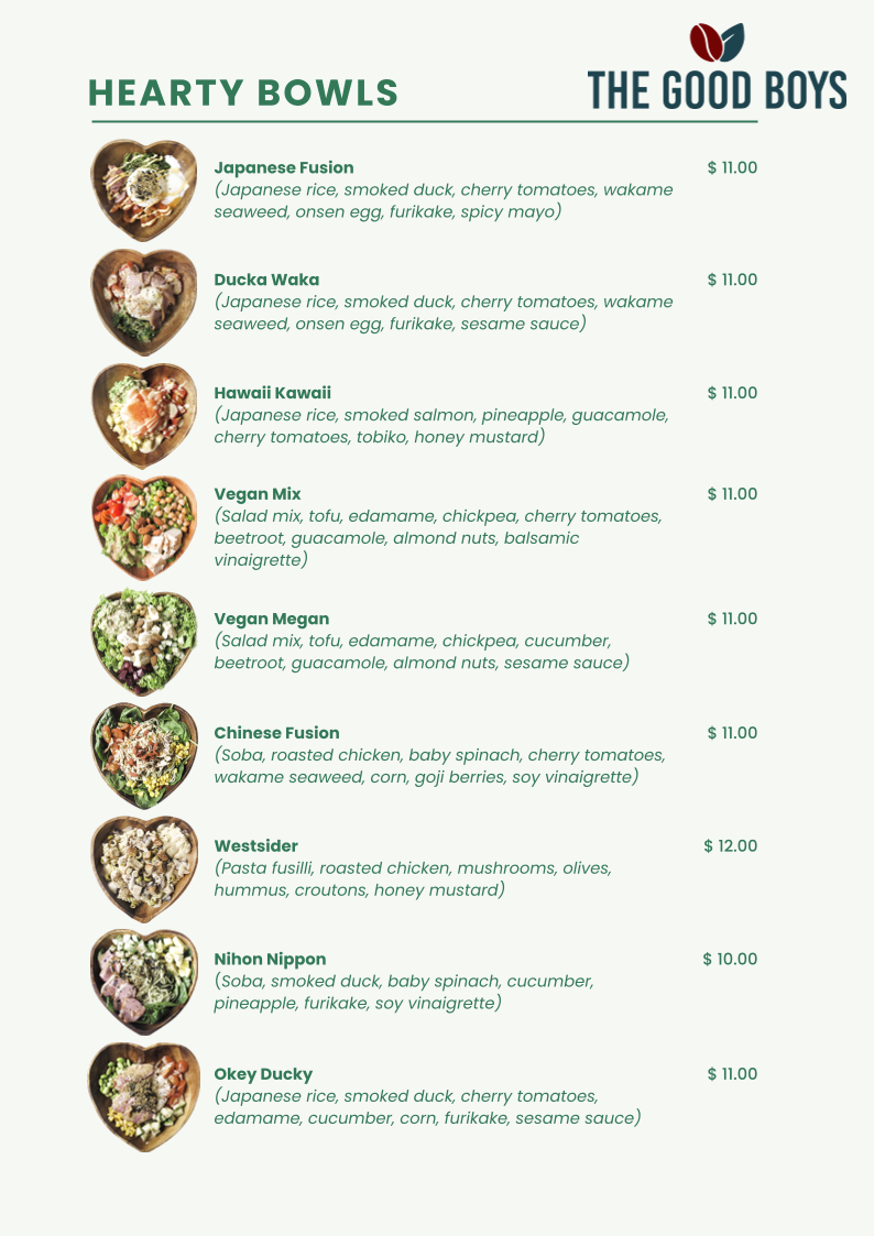 Menu The Good Boys @ Tai Seng-7