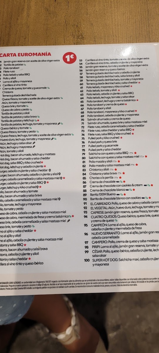 Menu The Good Burger-1