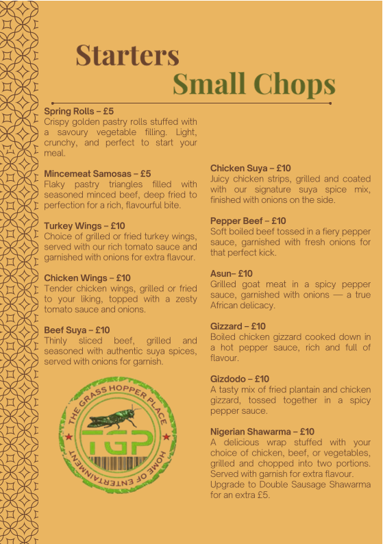 Menu The Grasshopper Place-2