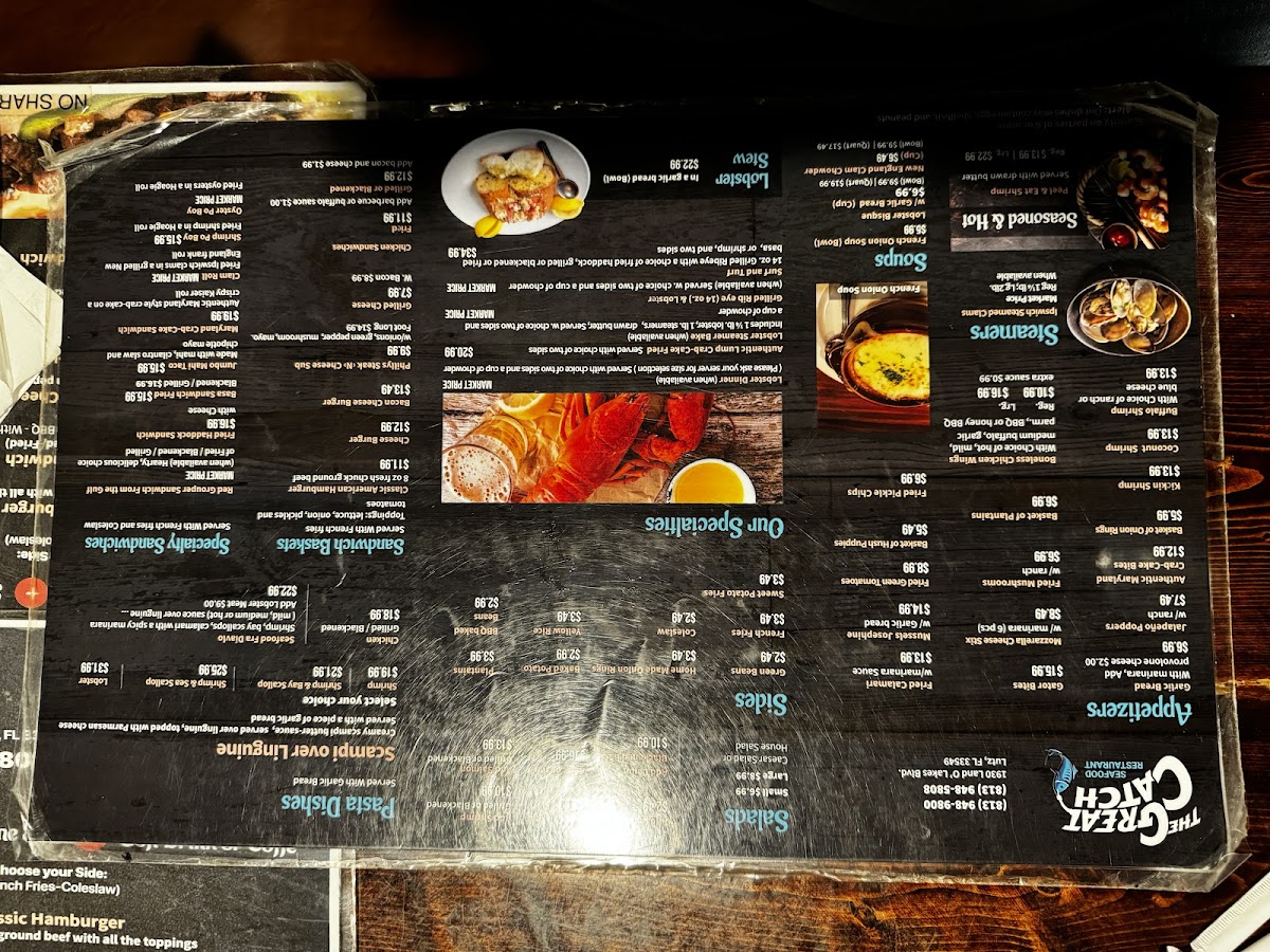 The Great Catch By Taste Of Boston Menu-1