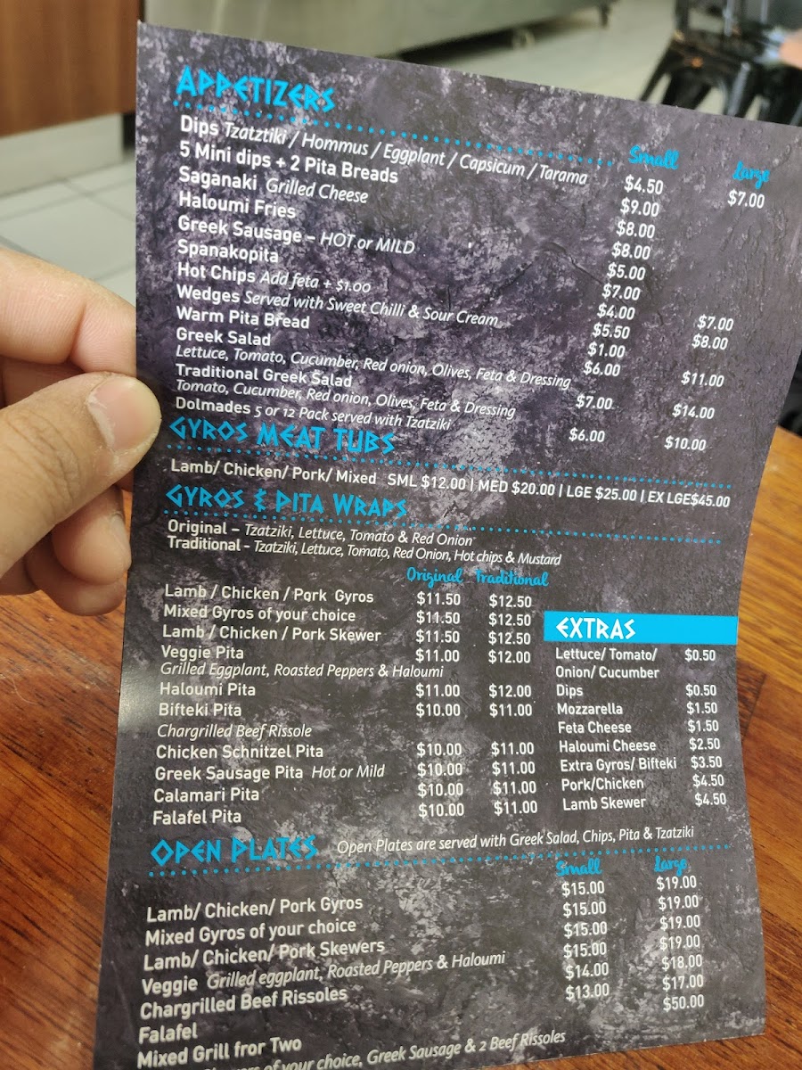 Menu The Greek Grill On High-10