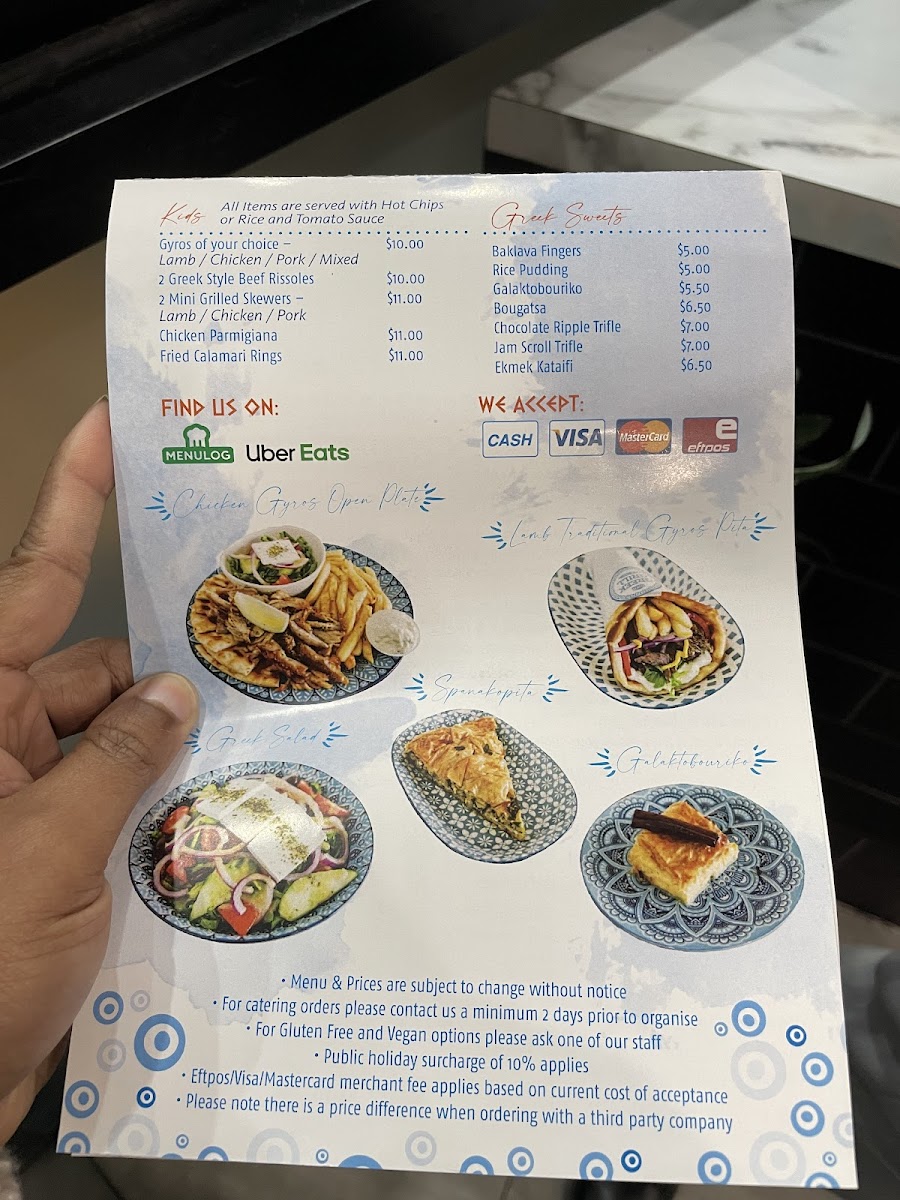 Menu The Greek Grill On High-4