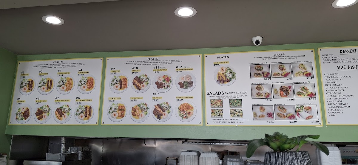 Menu The Green Olive-4