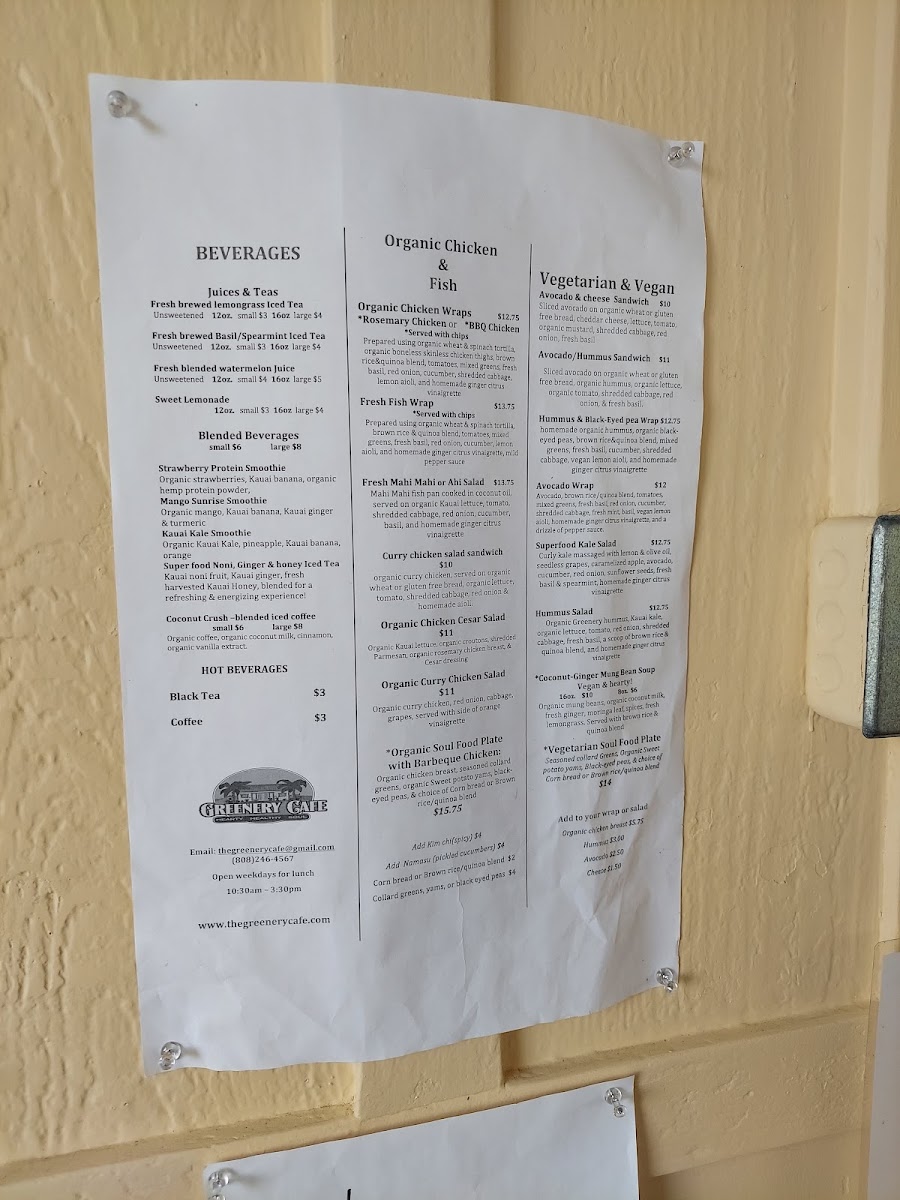 Menu The Greenery Cafe-7