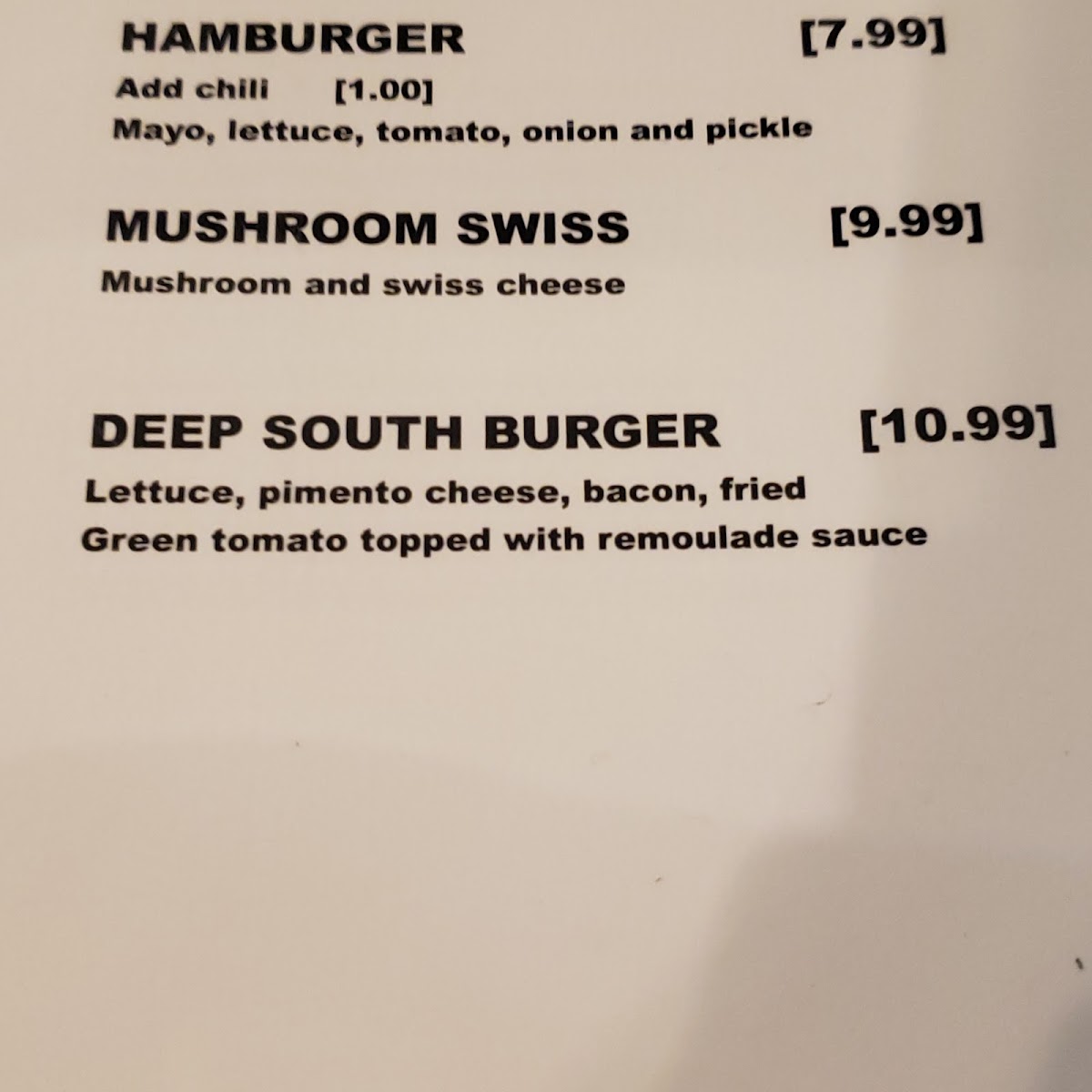 Menu The Grill-10