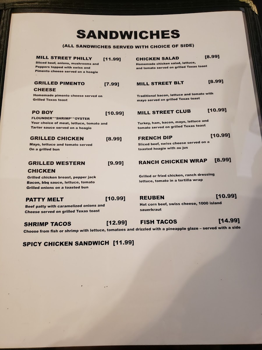 Menu The Grill-5