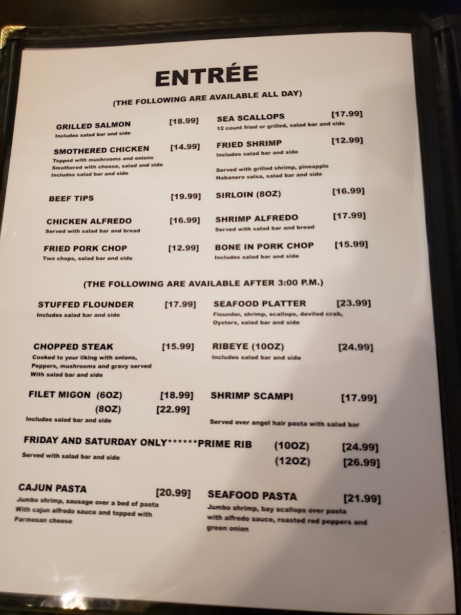 Menu The Grill-7