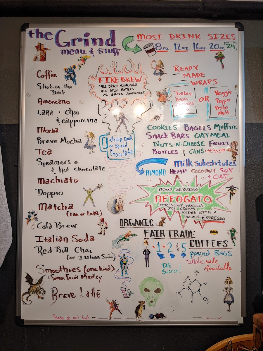 Menu The Grind-2