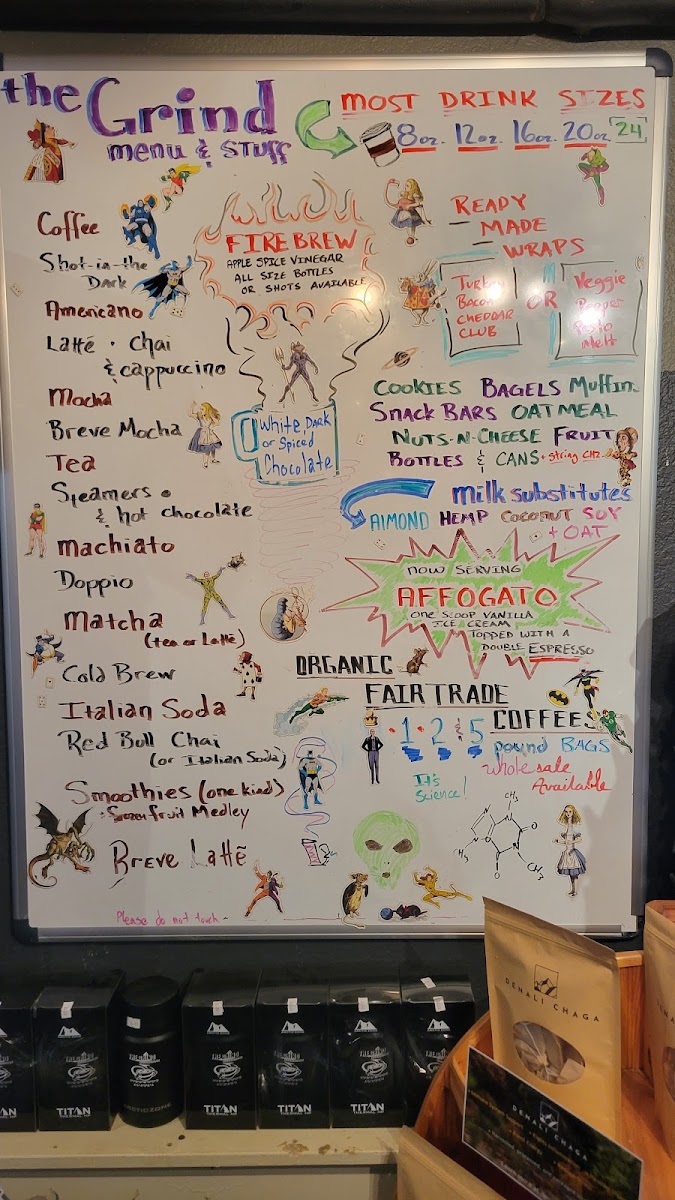 Menu The Grind-4