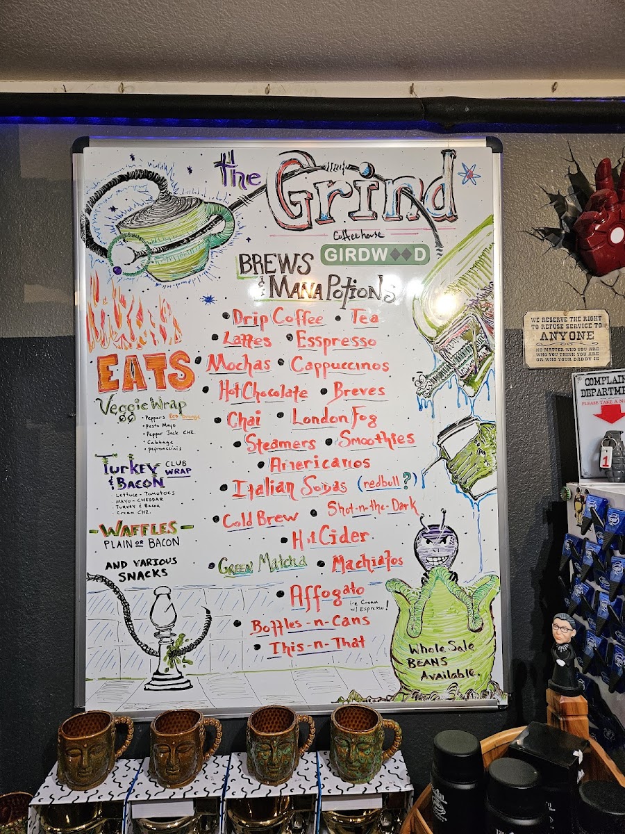 Menu The Grind-7