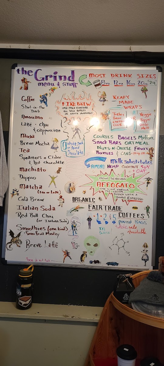 Menu The Grind-9