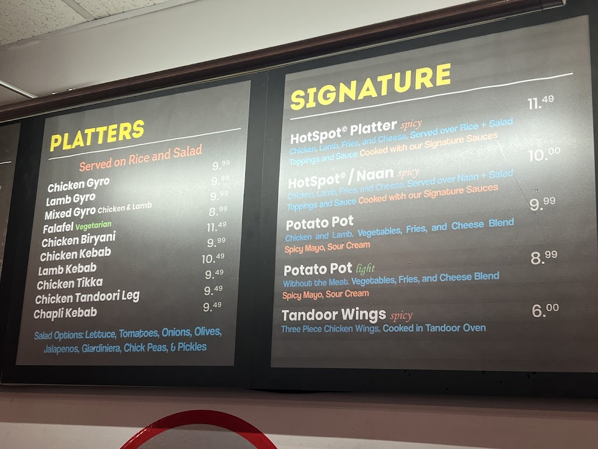 Menu The Halal Spot-1