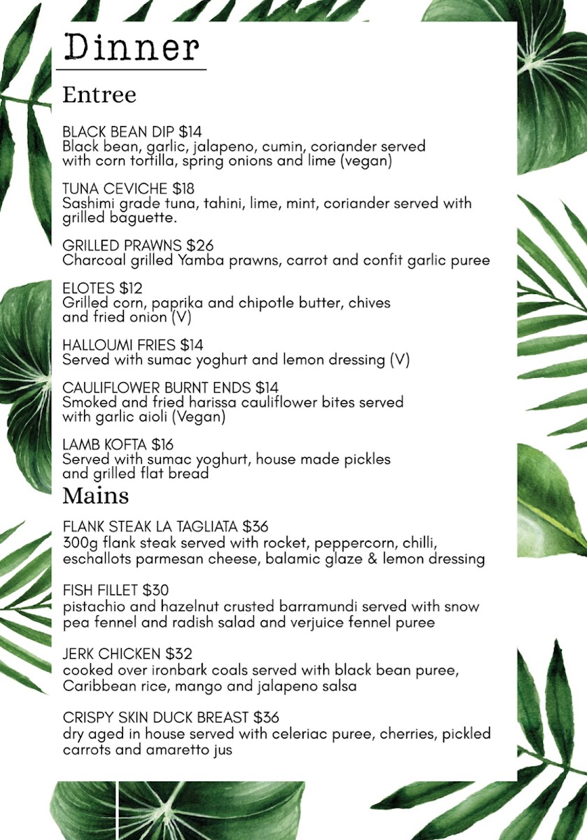 Menu The Harvest Ground-7