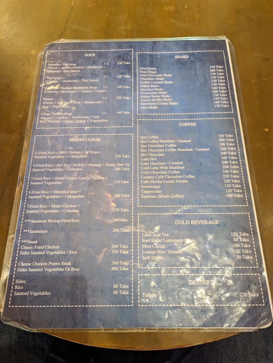 Menu The Hideout Cafe-10