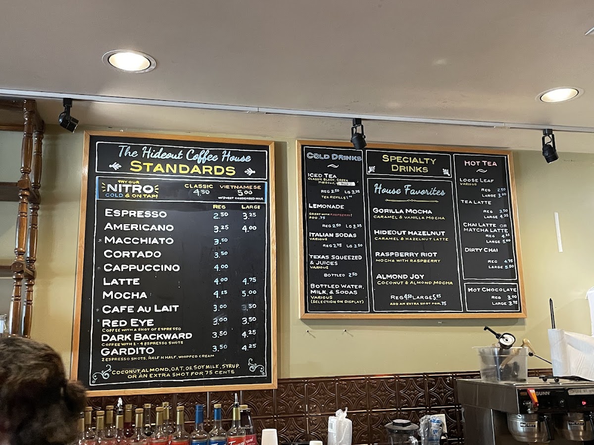 Menu The Hideout Coffee House-3