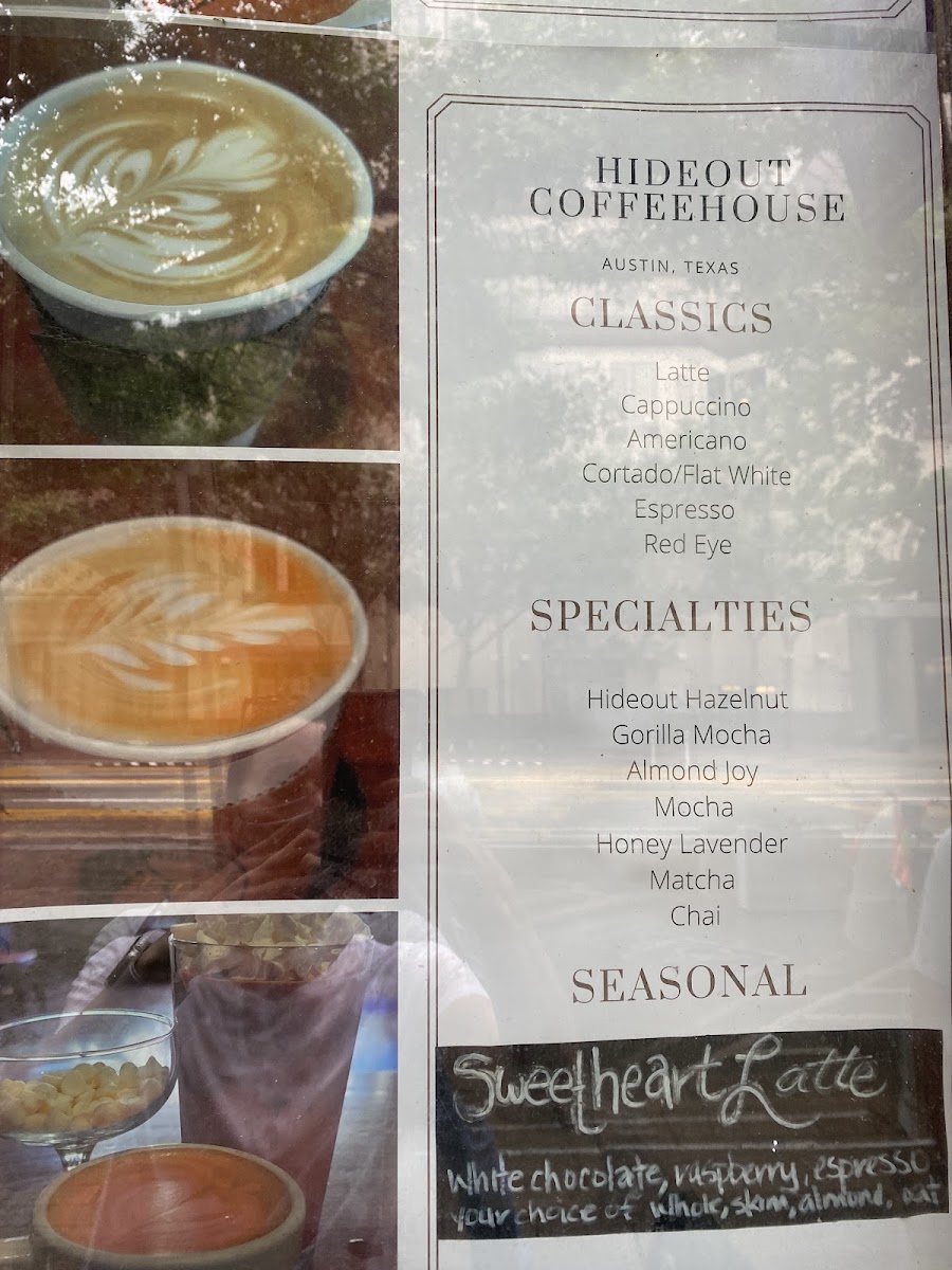 Menu The Hideout Coffee House-5