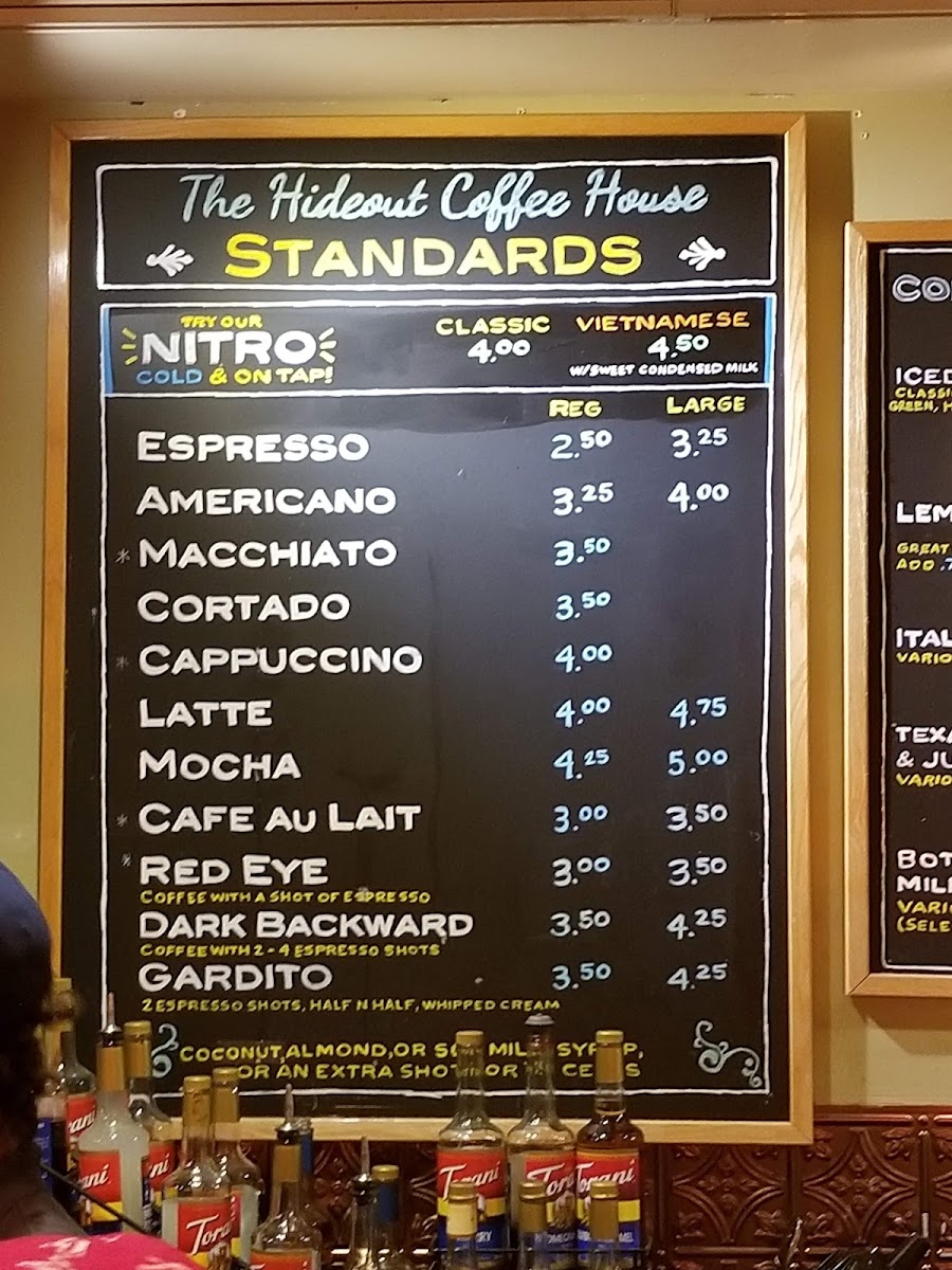 Menu The Hideout Coffee House-8