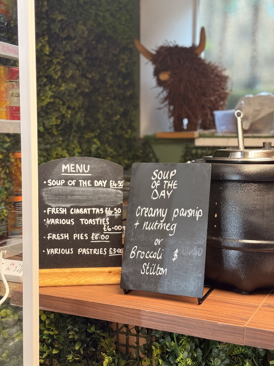 Menu The Highland Cow Shop-3