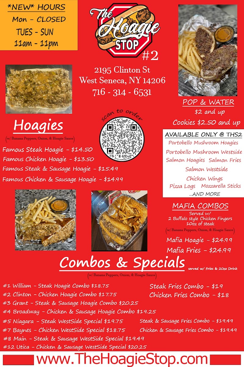 Menu The Hoagie Stop-1