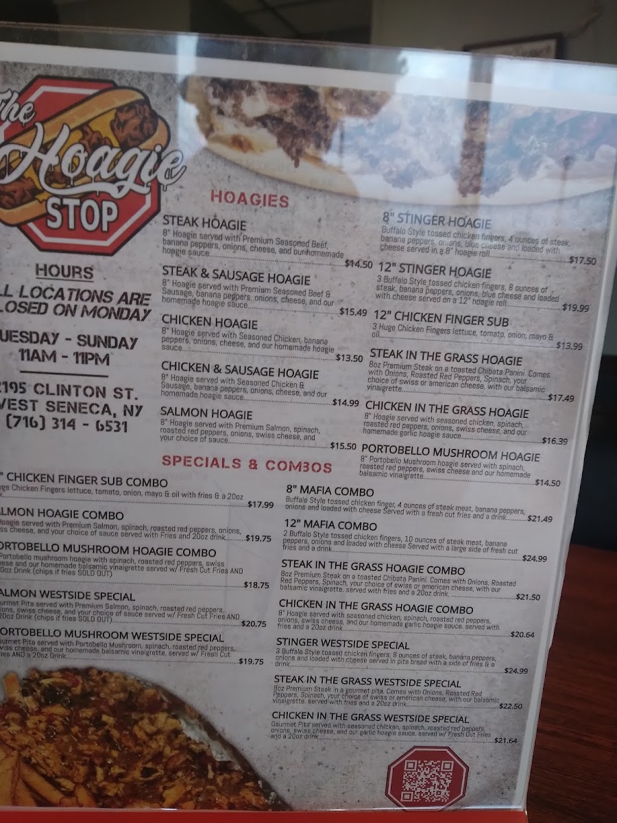 Menu The Hoagie Stop-4