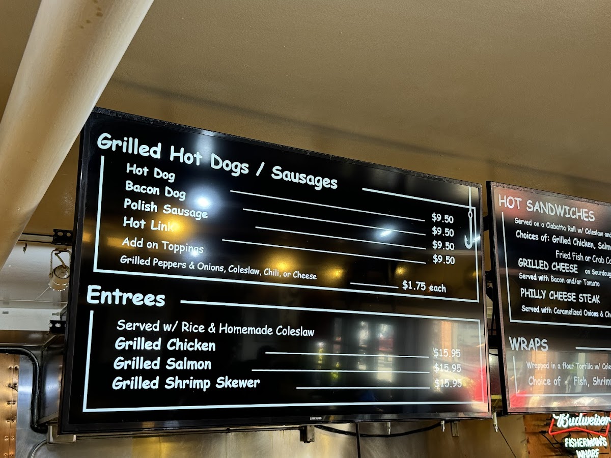 Menu The Hook-7