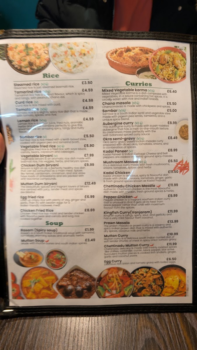 Menu The House Of Dosai-6