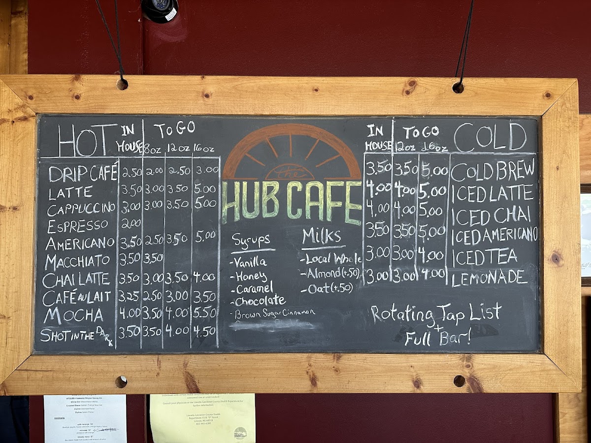 Menu The Hub Cafe-4
