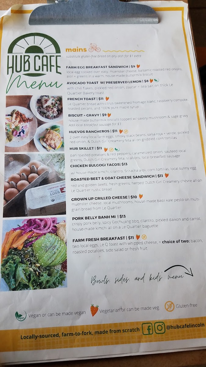 Menu The Hub Cafe-6