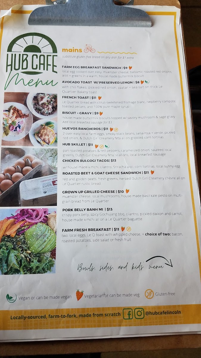 Menu The Hub Cafe-7