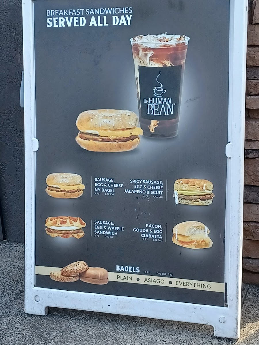 Menu The Human Bean-2