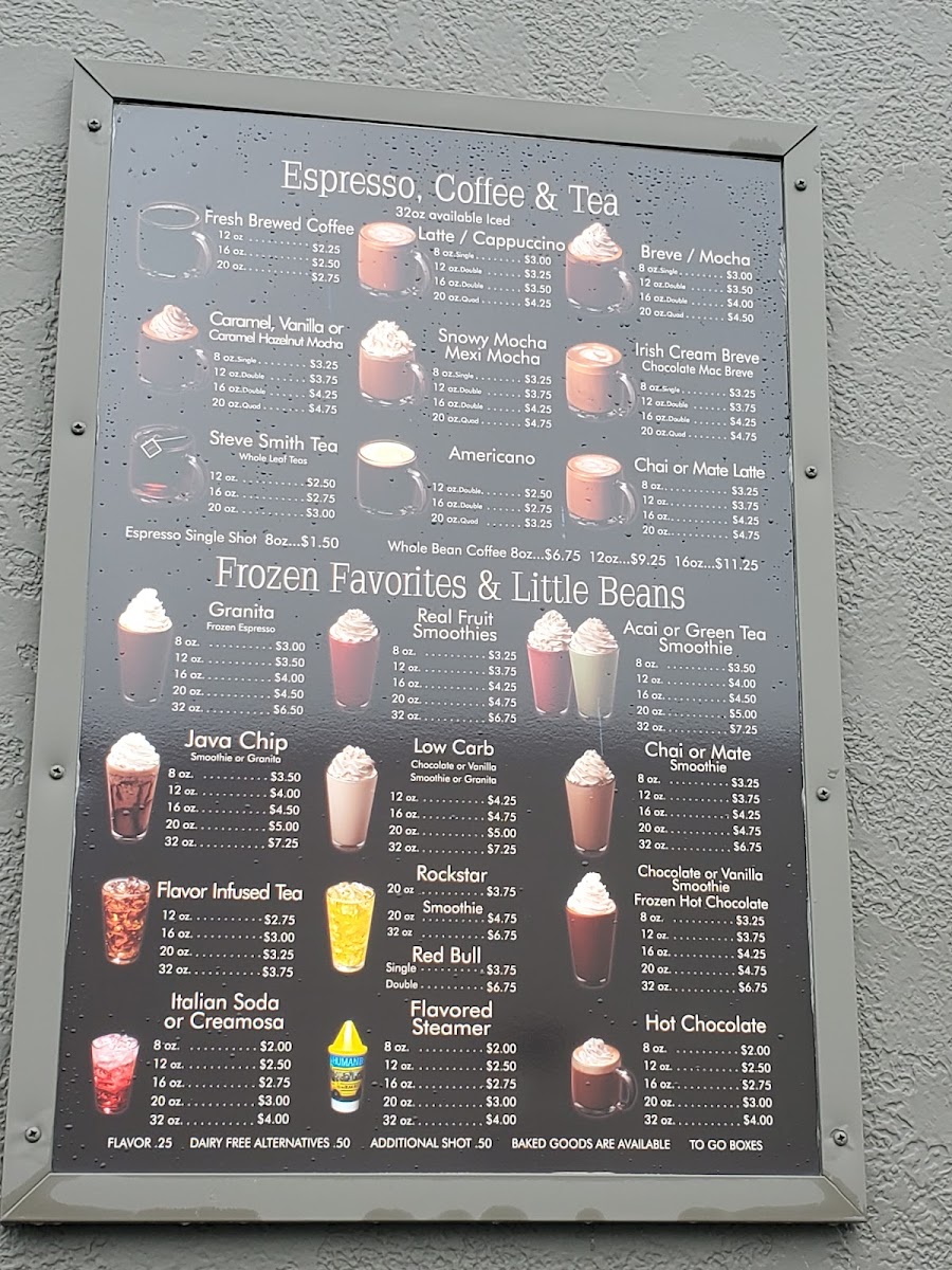 Menu The Human Bean-3