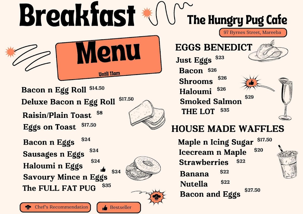 Menu The Hungry Pug Mareeba-3