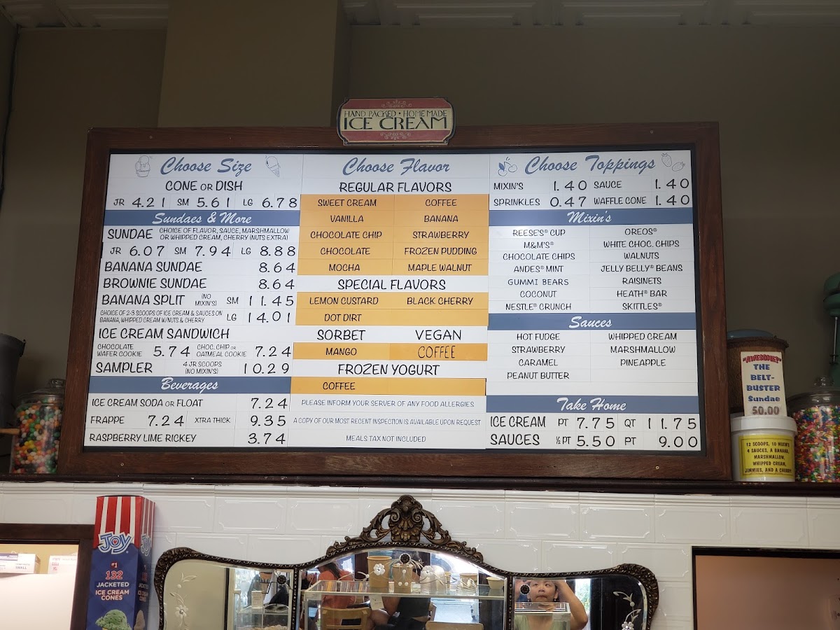 Menu The Ice Creamsmith-2