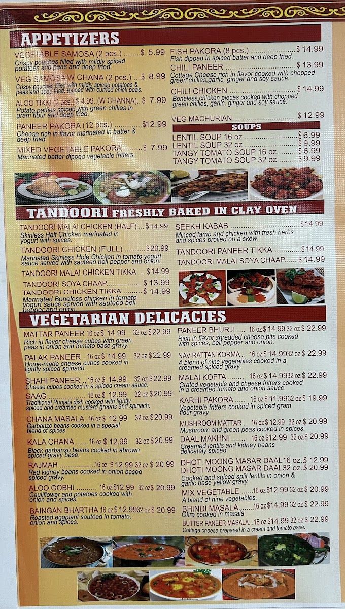 Menu The Indian Oven-6