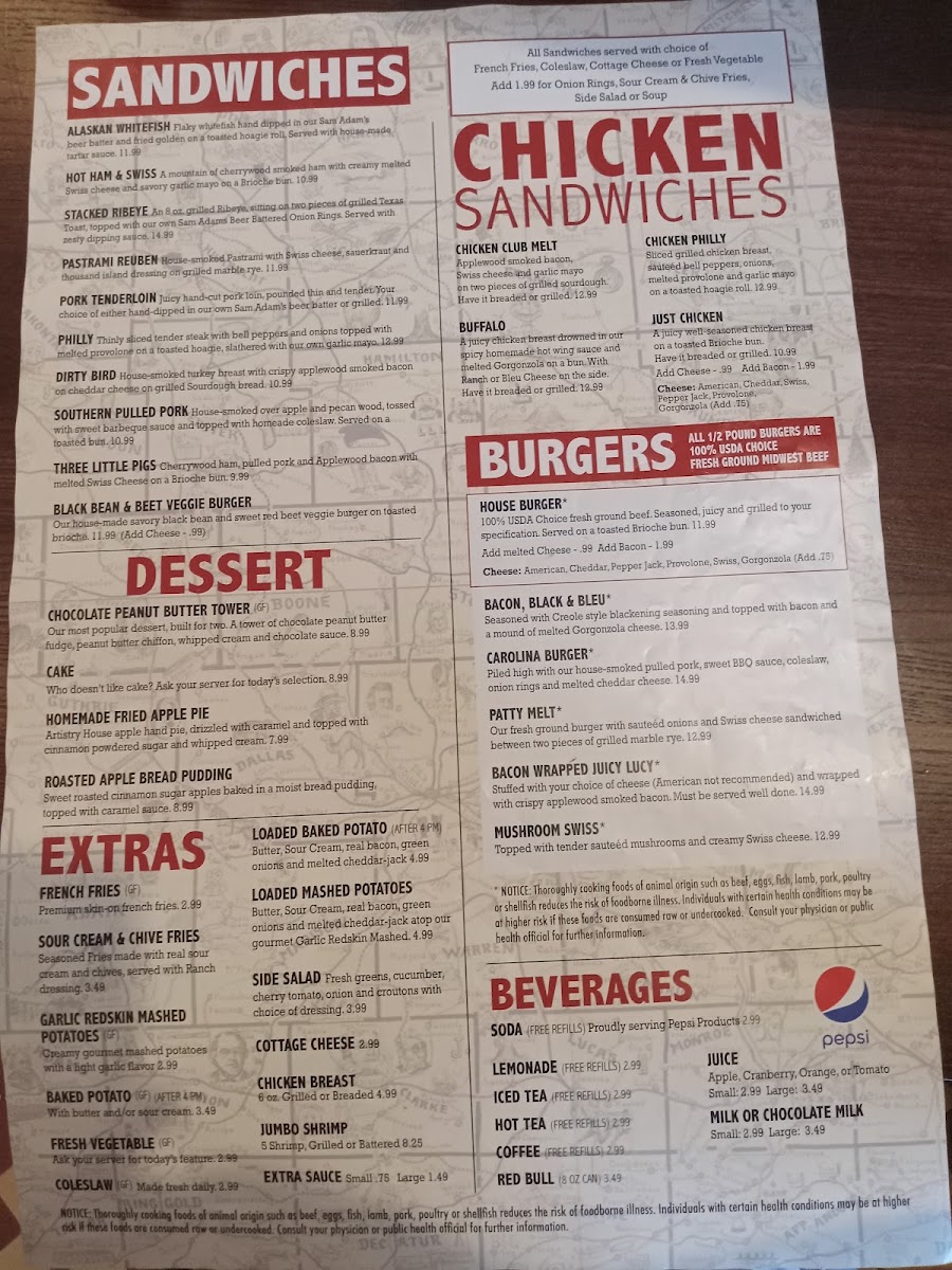 The Iron Horse Charitone Menu-3
