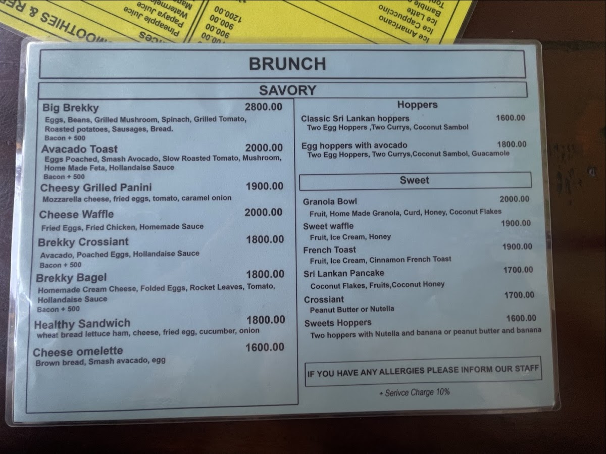 Menu The Island Curry Hub Restaurant & Cafe-9