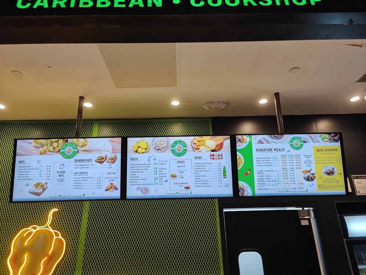 Menu The Islands Caribbean Cookshop - The Well-10