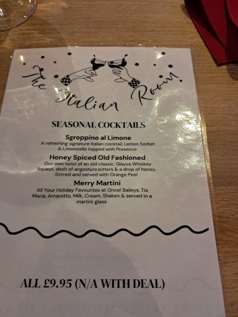 Menu The Italian Room-3