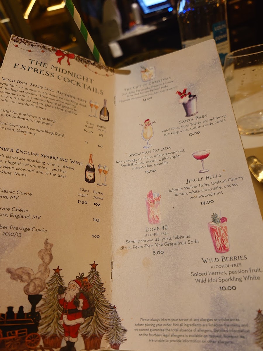 Menu The Ivy Chichester-4