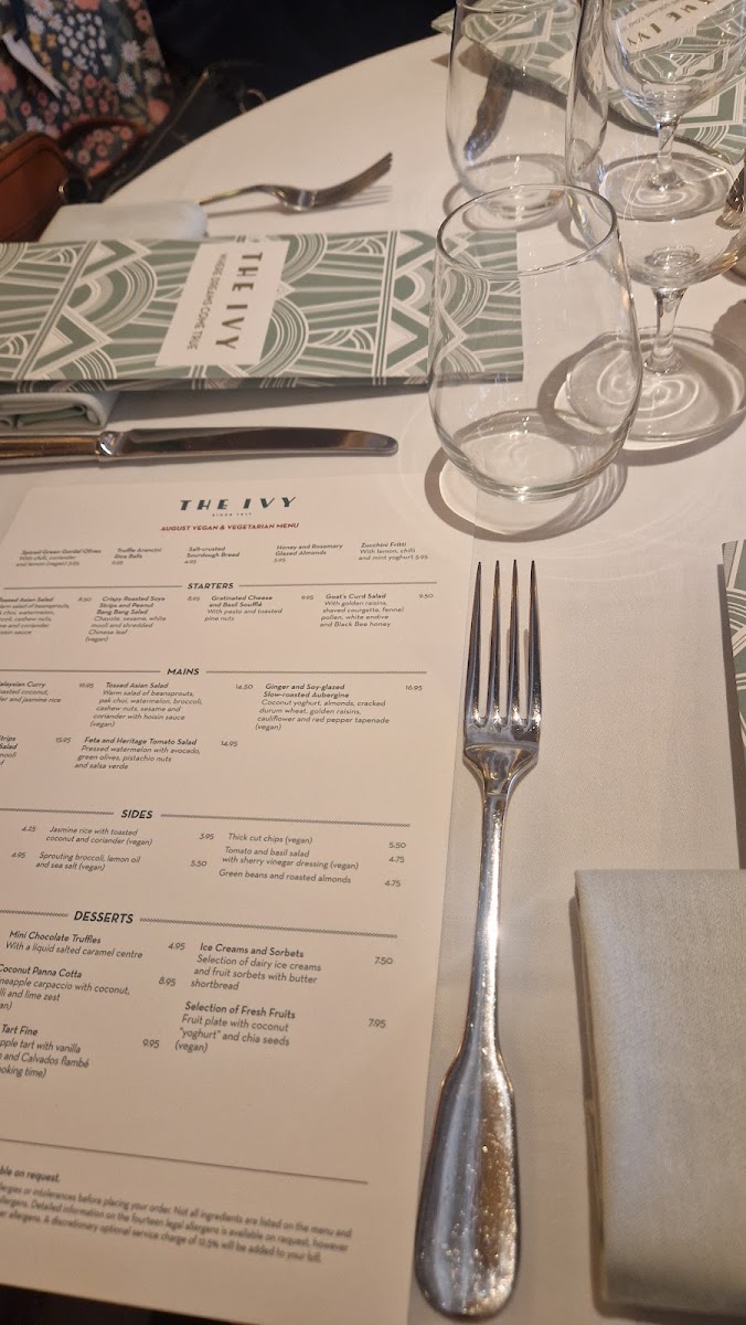 Menu The Ivy Chichester-8