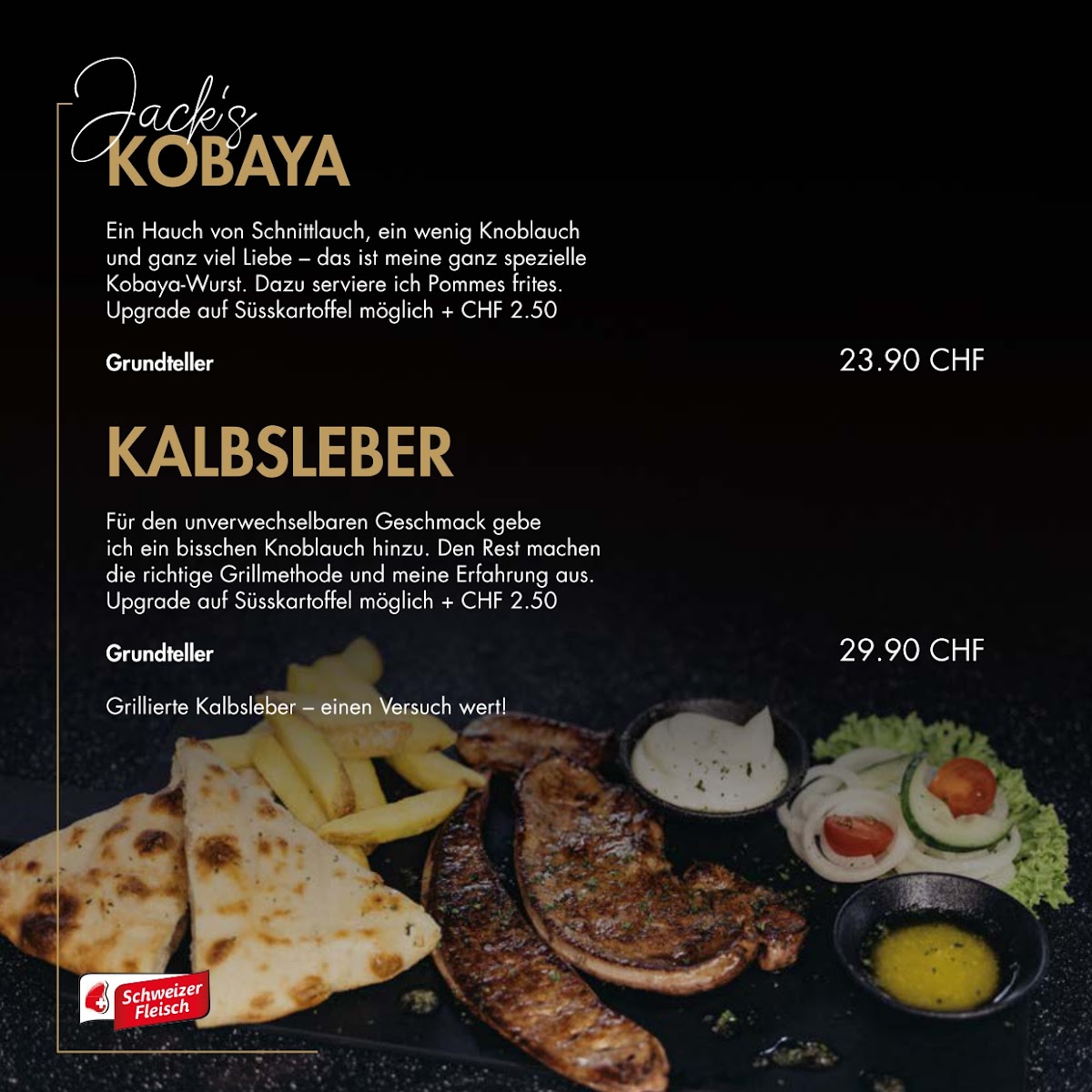 Menu The Jack's House | Restaurant Altstetten-5