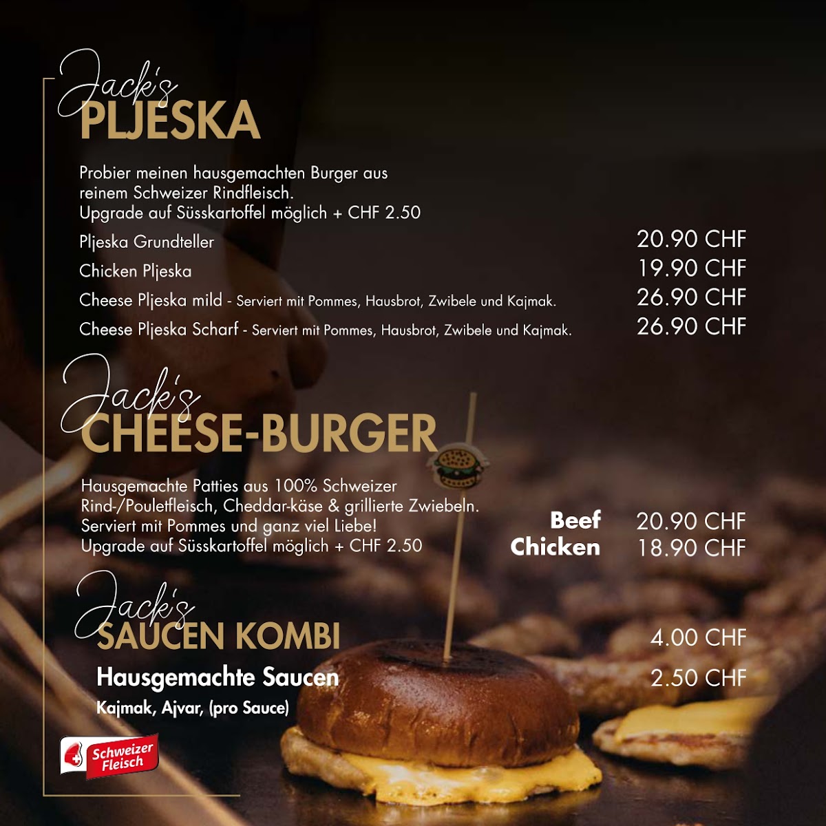 Menu The Jack's House | Restaurant Altstetten-6