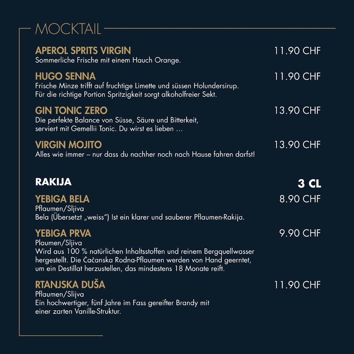 Menu The Jack's House | Restaurant Altstetten-9