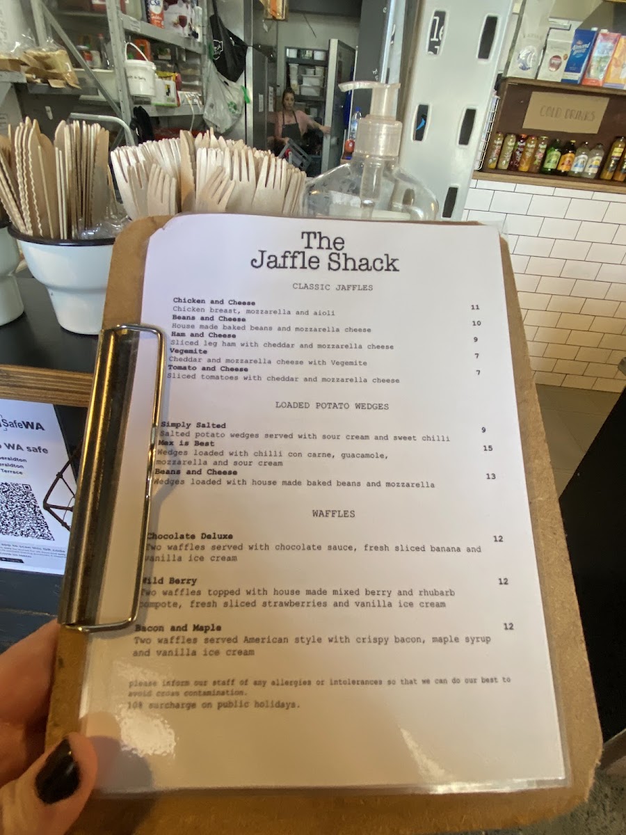 Menu The Jaffle Shack-5