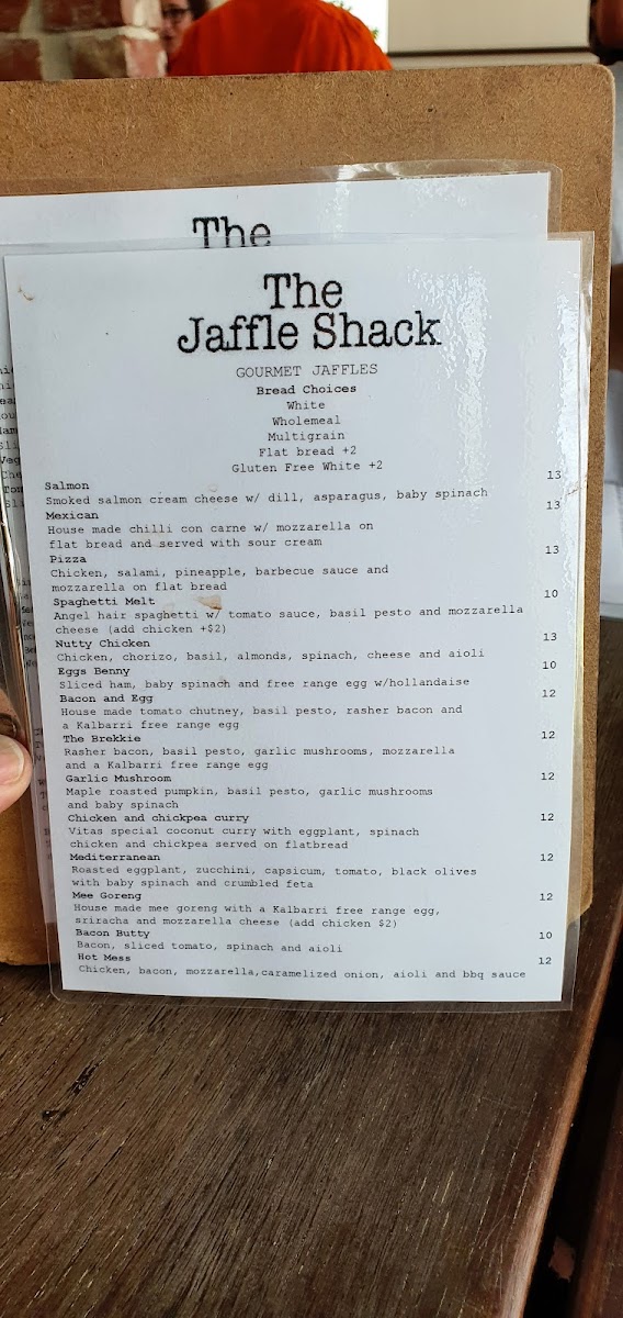 Menu The Jaffle Shack-8
