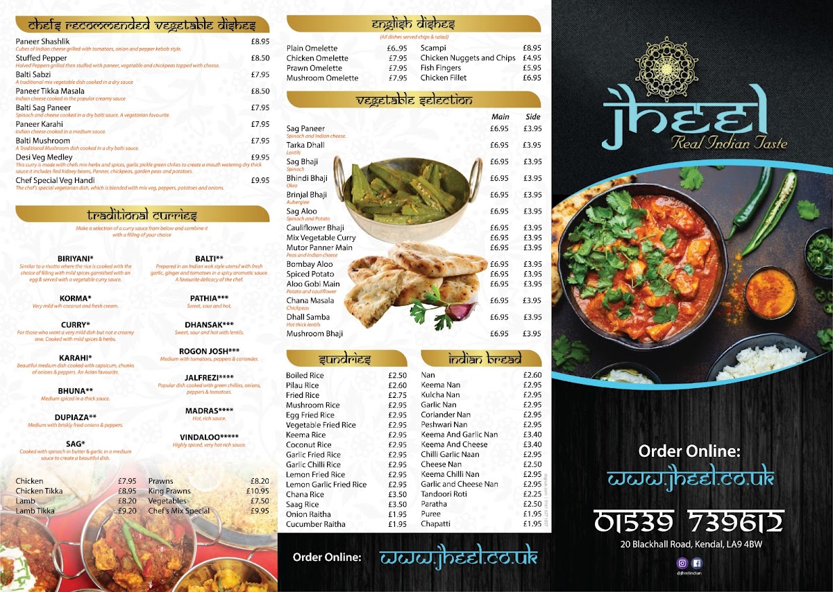 Menu The Jheel-1